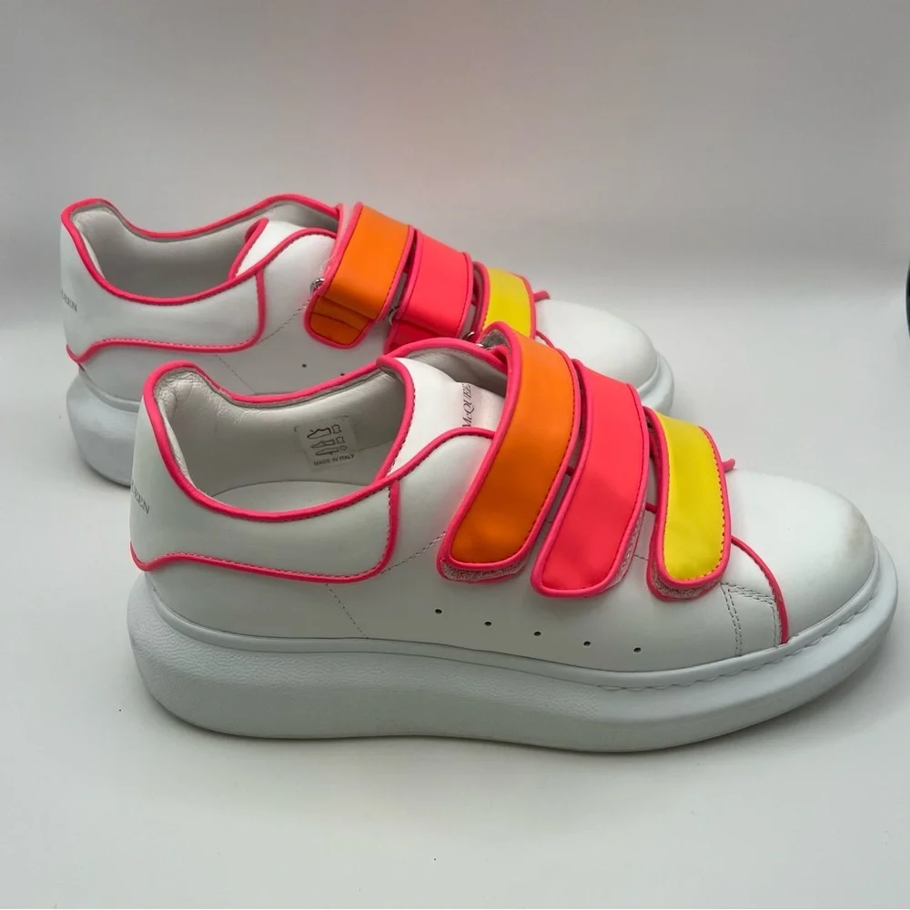Alexander McQueen Women's Oversized Triple Strap Sneaker
